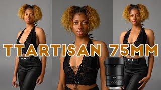 The Best Beginner Portrait Lens Under 200 Dollars For Sony and Nikon | TTArtisan 75mm 2.0 Review