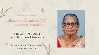 Funeral || Elsamma Abraham (79)