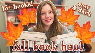 A HUGE AUTUMN BOOK HAUL  | new romantasy, cosy fantasy, graphic novels & more!