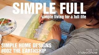 Simple ECO Home Design. Low Carbon Footprint Housing