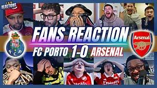 ARSENAL FURIOUS FANS REACTION TO FC PORTO 1-0 ARSENAL | CHAMPIONS LEAGUE