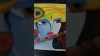 Hare Krishna  ll Riddhi's Art of World ll #ytshorts #youtuber ll