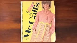 1965 July ASMR Catalog Flip Through: McCall's Sewing Pattern Counter Book with Barbie Fashions