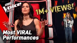 Most VIEWED Performances  on The Voice Kids 2024!