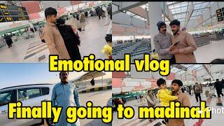 Emotional Vlog | finally going to madinah .. babar akbar vlog