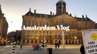 (Eng)#02네덜란드 유학생 vlog⎮Amsterdam central에서 쇼핑하기/ZARA 구경/아시아마켓 Amazing Oriental 투어/네덜란드 코로나상황