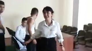 MAKTAB QIZLARI MAKTABDA SHARMANDA VIDEO