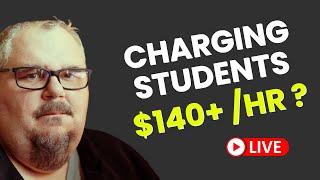 An Online ESL Teacher Charging $140 + /hr (Using YouTube & Network)