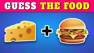 GUESS the FOOD by EMOJI  Emoji Quiz | Quiz Rainbow