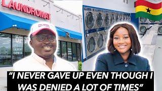 THE GHANAIAN FAMILY BEHIND THE MULTIMILLION DOLLAR LAUNDROMAT | HE TALKS ABOUT HIS CHALLENGES & MORE