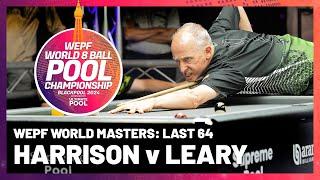 A TITAN MATCH UP | Phil Harrison v Dylan Leary | 2024 WEPF World Championship Mens Masters