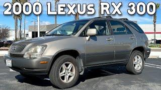 2000 Lexus RX 300 Throwback Review -- The Proto Luxury Crossover Mall Crawler SUV