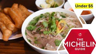 Best 5 Ho Chi Minh MICHELIN STREET FOOD  under $5