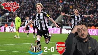  Newcastle 2-0 Arsenal (4-0 Agg) | Troopz Match Reaction | THAT WAS F*CKING DISGRACEFUL!! 