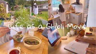 Life as a ghibli movie | stay cozy at home