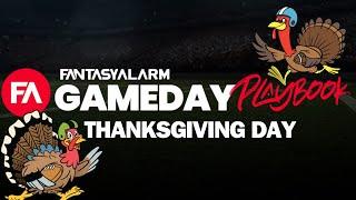 NFL Week 13 GameDay Live | Thanksgiving Day Main Slate