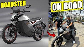 Ola Electric Scooter - First ROADSTER Bike From Ola Electric | Ola Future Factory ! Electric Scooter