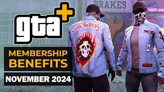 GTA+ Membership Benefits - November 2024