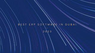 Best ERP Software in Dubai - 2024