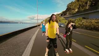 Waterfront Sunset Skate -Wellington Street Skate: Outdoor Skate Meet ups for Inline & Roller Skaters