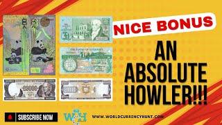 An Absolute Howler! A Couple Of Lovely Banknote Collection Find!!! @worldcurrencyhunt