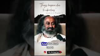 Things are happen due to vibrations! #gurudevsrisriravishankarji