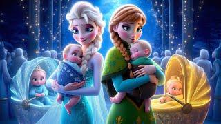 A Mother's Love Never Melts – Elsa & Anna's ️ Emotional Song for Their Twin Daughters 