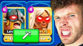 🪄ZAUBERSTAB BAUT MEIN SUPERWUT-DECK, BIS ICH 10 SIEGE HABE...