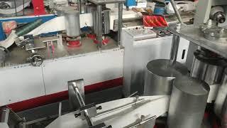 Napkin tissue paper making machine 1/4 folding serviette machines