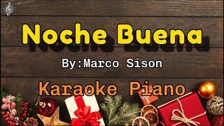 Noche Buena by Marco Sison - Karaoke Acoustic Piano