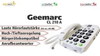 Schwerhörigen-Telefon Geemarc CL 210 A