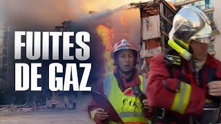 Interventions à risque et fuites de gaz - Pompiers, leur vie en direct - S1EP10 - Reportage - KM