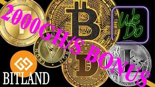 How Much I Earned in 4 Weeks (2000GH/S BONUS) - Bitland 2021