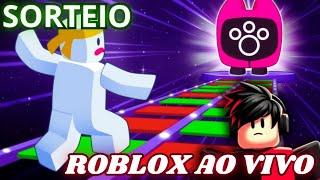 ROBLOX JOGANDO COM INSCRITOS E SORTEIO DE 1.000 ROBUX!  #roblox #robux #aovivo