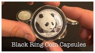 Black Ring Coin Capsules