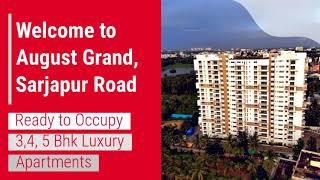 August Grand Kitchen Tour | Ultra Luxury Apartments & Residential Property  in Sarjapur Road