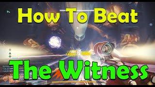 How to beat the Witness in Salvations Edge. Zenith Guide Destiny 2.