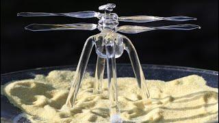 Ingenuity Glass Model (Spinning Blades)