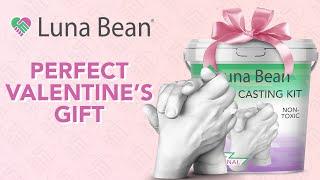 The Perfect Valentines Day Gift | Hand Casting Couples Kit by Luna Bean