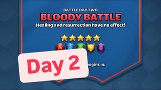 Empires & Puzzles Tourney :  5 ⭐️ Bloody 🩸Battle  Day - 2