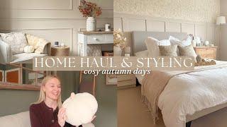 home decor haul, style with me & autumn wardrobe vlog