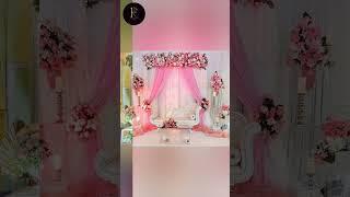 modern reception stage decoration ideas