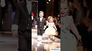 Cute Baby Fashion Show Stylish #cute #baby #fashion #AI #viral #fashionshow #shorts #youtubeshorts