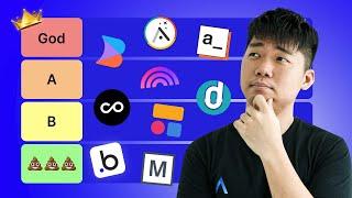 2024 No Code Web App Builders Tier List | 19 App Builders Ranked!