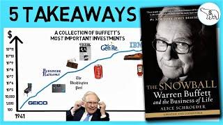 WARREN BUFFETT: THE SNOWBALL (BY ALICE SCHROEDER)