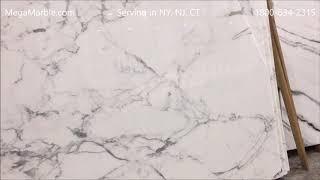 White Marble Slabs Calacatta Gold NYC