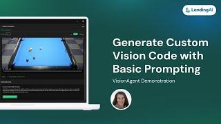 Generate Custom Vision Code with Basic Prompting | VisionAgent Demonstration