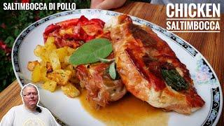 #646: Chicken Saltimbocca - der Geschmack Italiens auf dem Teller (Saltimbocca di Pollo)