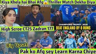 AFGANISTAN Beat ENGLAND Zadran 177* RunsBatting Bowling Outclass Pakistan Team Afg sey Learn Kare