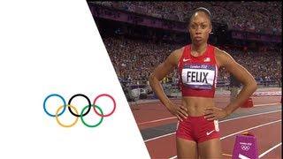 Allyson Felix Wins 200m Gold - London 2012 Olympics